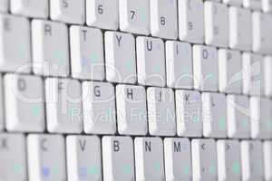 Laptop keyboard silver