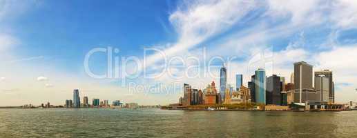 new york city cityscape panorama