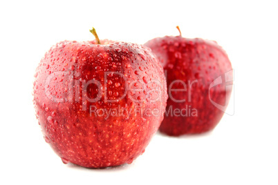 Fresh red apple