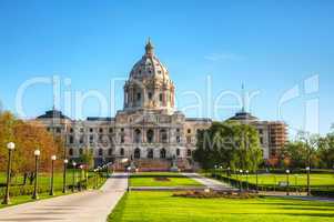 minnesota capitol building in st. paul, mn