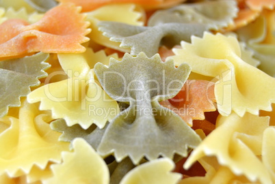 Farfalle Pasta Uncooked Farfalle Pasta Uncooked