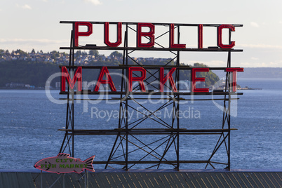 Seattle Public Market Sign