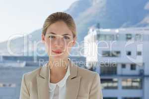 Portrait of a businesswoman in a modern office