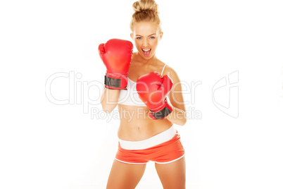 boxer sexy woman