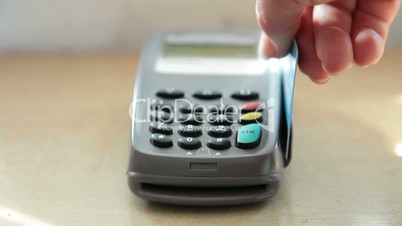 Credit card terminal