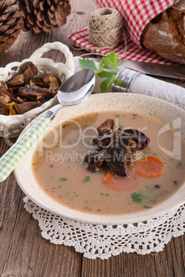 mushroom soup