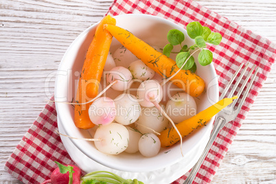 tasty roasted radishes