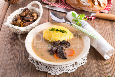 pilz suppe