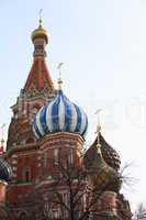 St. Basil Cathedral In Moscow