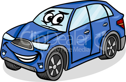 suv car character cartoon illustration