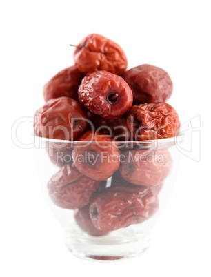 Dried red date or Chinese jujube