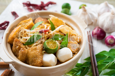 Singapore Curry Noodle