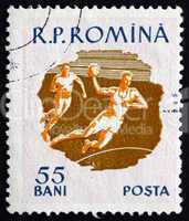 Postage stamp Romania 1959 Field Ball, Sport
