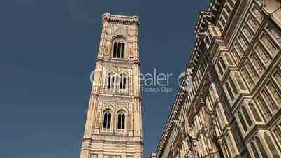 The tower of Duomo of Florence