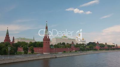 Walk along Kremlin wall hyperlapse