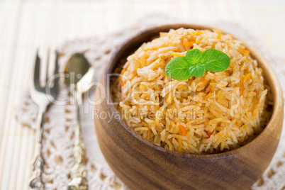 Biryani rice, basmati