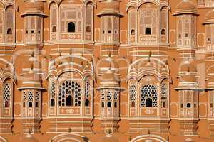 Palast der Winde in Jaipur - Fassade