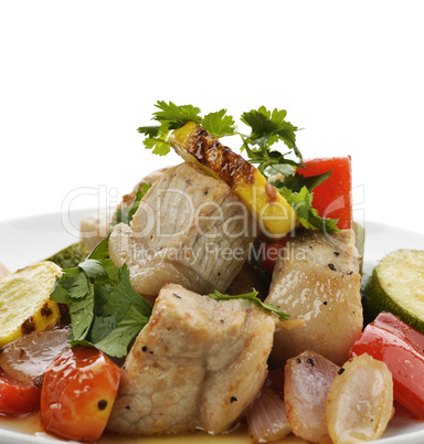 Pork With Vegetables