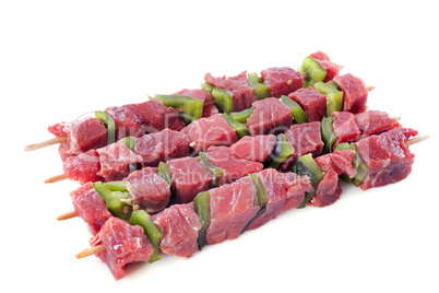 skewers of beef