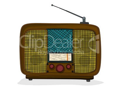 retro style radio