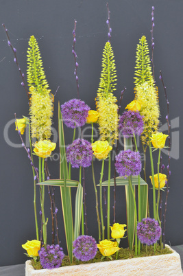 exhibition floral bouquet