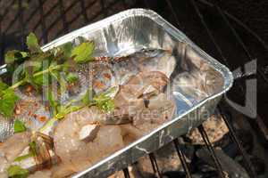 grilled trout