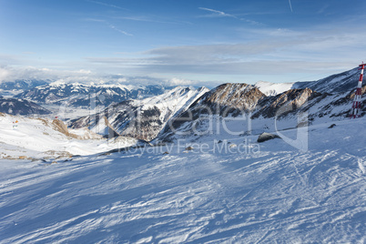 ski slopes in kaprun resort