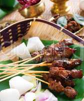 Beef satay