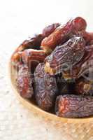 Dried dates fruit.