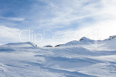 ski slopes in kaprun resort
