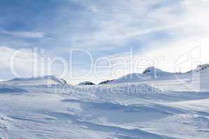 ski slopes in kaprun resort