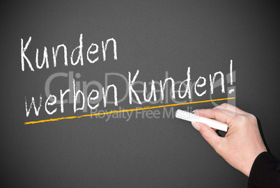 Kunden werben Kunden