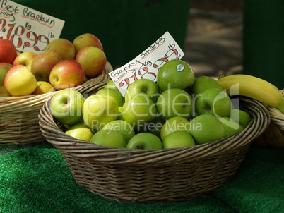 Äpfel auf dem Markt