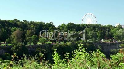 Ferris wheel in the Clifton Hill, Niagara Falls, Ontario, Canada.