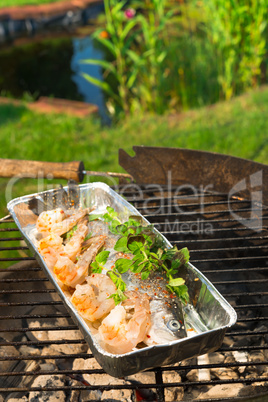 grilled trout