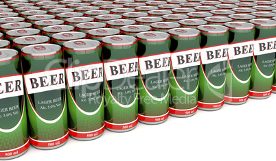 Beer cans