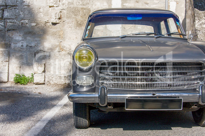 French Vintage Car