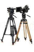 two professional 35ìì of the film-chamber and tripod.