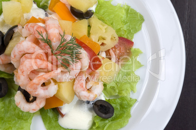 prawn salad.