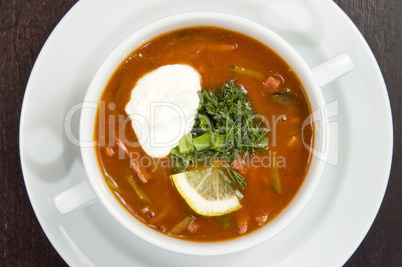 vegetable soup.