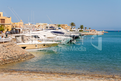 Marina. El Gouna, Egypt