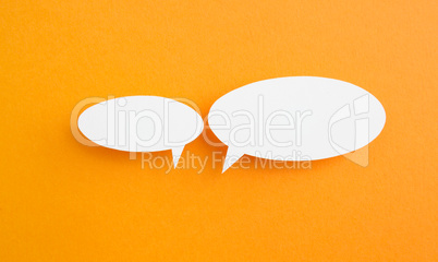 paper speech bubble