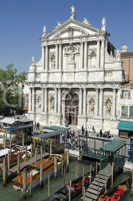 kirche scalzi in venedig, italien