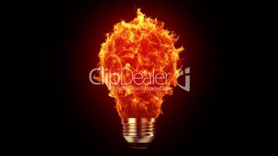 Flaming bulb