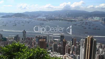 Hong Kong skyline Panorama