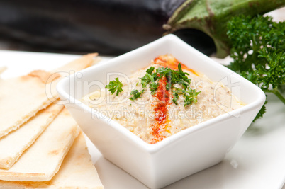 moutabal baba ghanoush eggplant dip