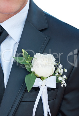 Groomsmen close-up