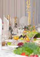 luxury holiday table