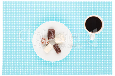 Chocolate and coffee