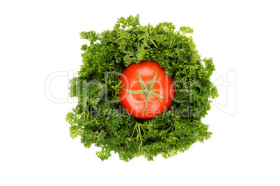 Parsley and tomato